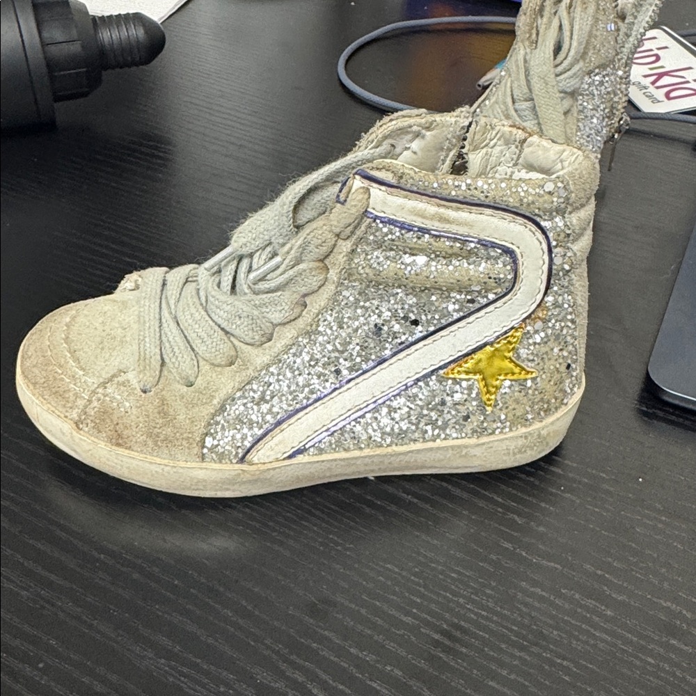 kids golden goose sneakers